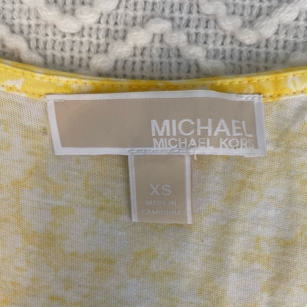 NWOT | Slight flaws | Michael Kors Womens Peplum Blouse - Picture 6 of 9